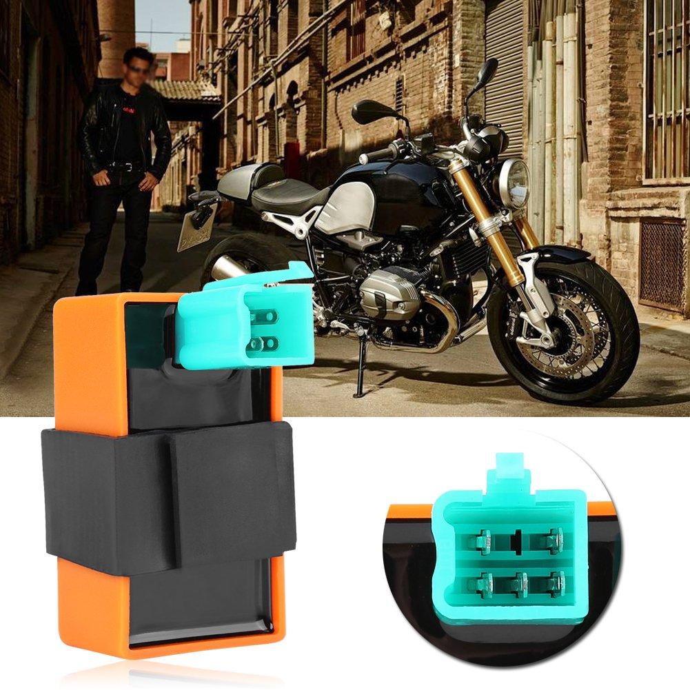 Super Cub Cdi90-Qiilu CDI Box, 5 Pin AC Launch Racing CDI Box for Motorcycles