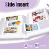118 Pockets Photo Album Film Camera 1 inch Paper PU Leather Storage Case Stamp Collection Book for Fujifilm Instax Mini 11 11