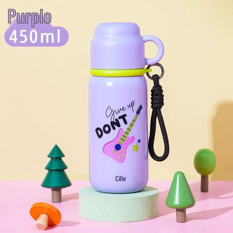 

Cille 450ml Portable Insulated Water Bottle
