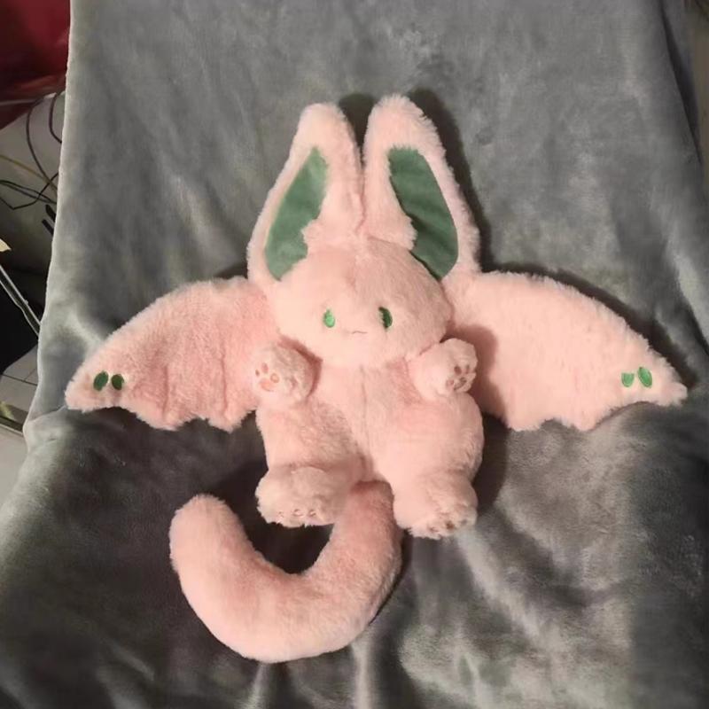 

Плюшевая игрушка Летучая мышь одеяло Каваи Животное Креативный Магический Дух Кролик Плюшевая кукла Набивная подушка Мягкая Детская игрушка Девочка Женщина Подарок