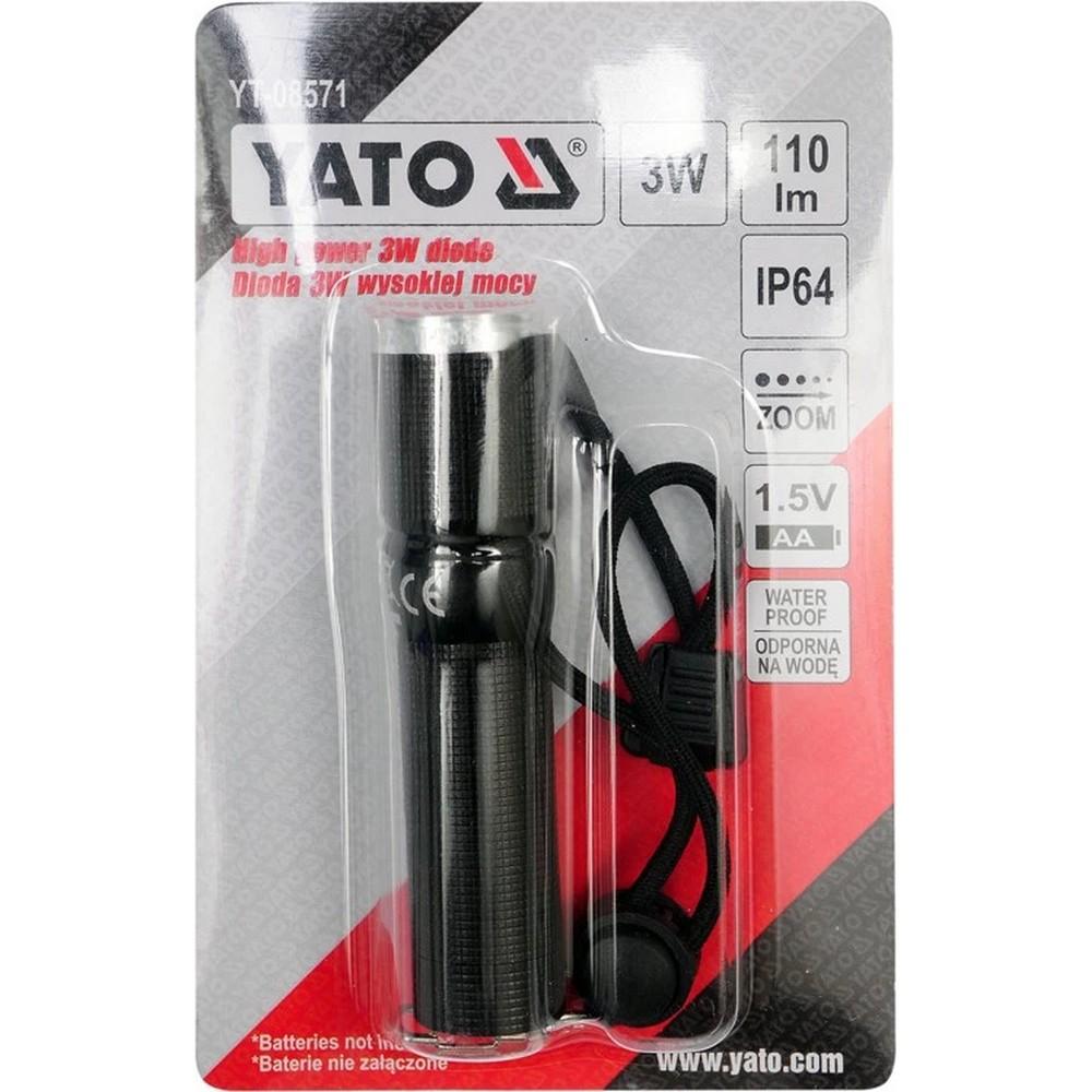 Yato LED Metal Hand Torch