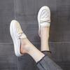 Fashion Shoes For Women Mules Outside White Woman Slippers Slides Sandals Leather Flat Waterproof Young On Sale Low Price B H Sandal F I