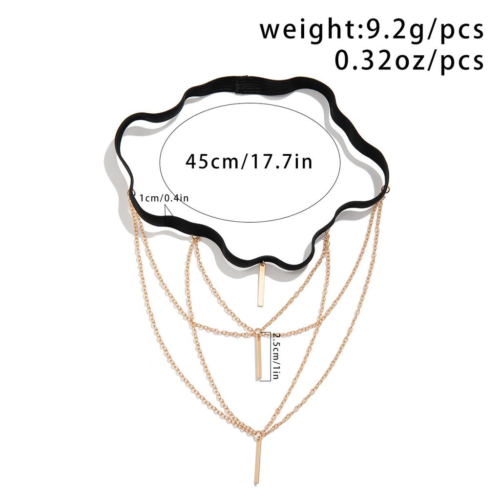 Accessories Punk Elastic Belt Thigh Chain Leg Chain Holiday Style Metal Hanging Chain Fringed Leg Decoration