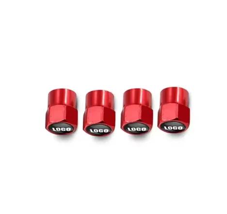 

4Pcs Car Emblem Wheel Tire Valve Stem Cover Cap Auto Accessories For Land Rover Defender Freelander Discovery Evoque Range Velar