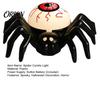 Reusable Small Night Lights Halloween Spider Tea Light Candle, Battery Operated Flameless Flickering LED Fake Realistic Plastic Wax Dripping