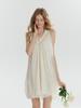 Sinseuden Sheer Tunic Mini Dress