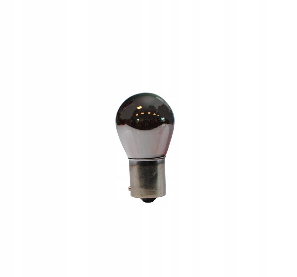 CHROME 21W PY21W orange turn signal bulbs BAU15S 2 pcs