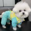 Fashion Sun Protection Dog Sunscreen Clothes UV Protection Leash Hole Dog Jacket Breathable Puppy Outfit
