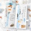 6*200cm 1roll Cute Pastry & Flower Plant Tape, Scenery-Making Stickers for DIY Journal Decoration