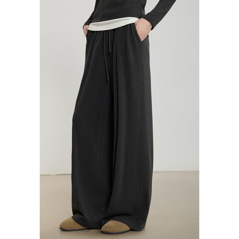 Women s Soft Draped Wide-Leg Pants XL