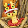 Toys Snake Plush Lion Dance Hat Cartoon Animals Fill Doll Mascot Gift Christmas