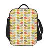 Bolsa de Almuerzo Personalizada Orla Kiely para Mujer, Calentador Cálido, Fiambrera Aislante para Estudiante, Escuela