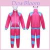 Modern Dance Costume Set For Kids With Digital Print Polyester Fabric For Halloween And Stage Performances