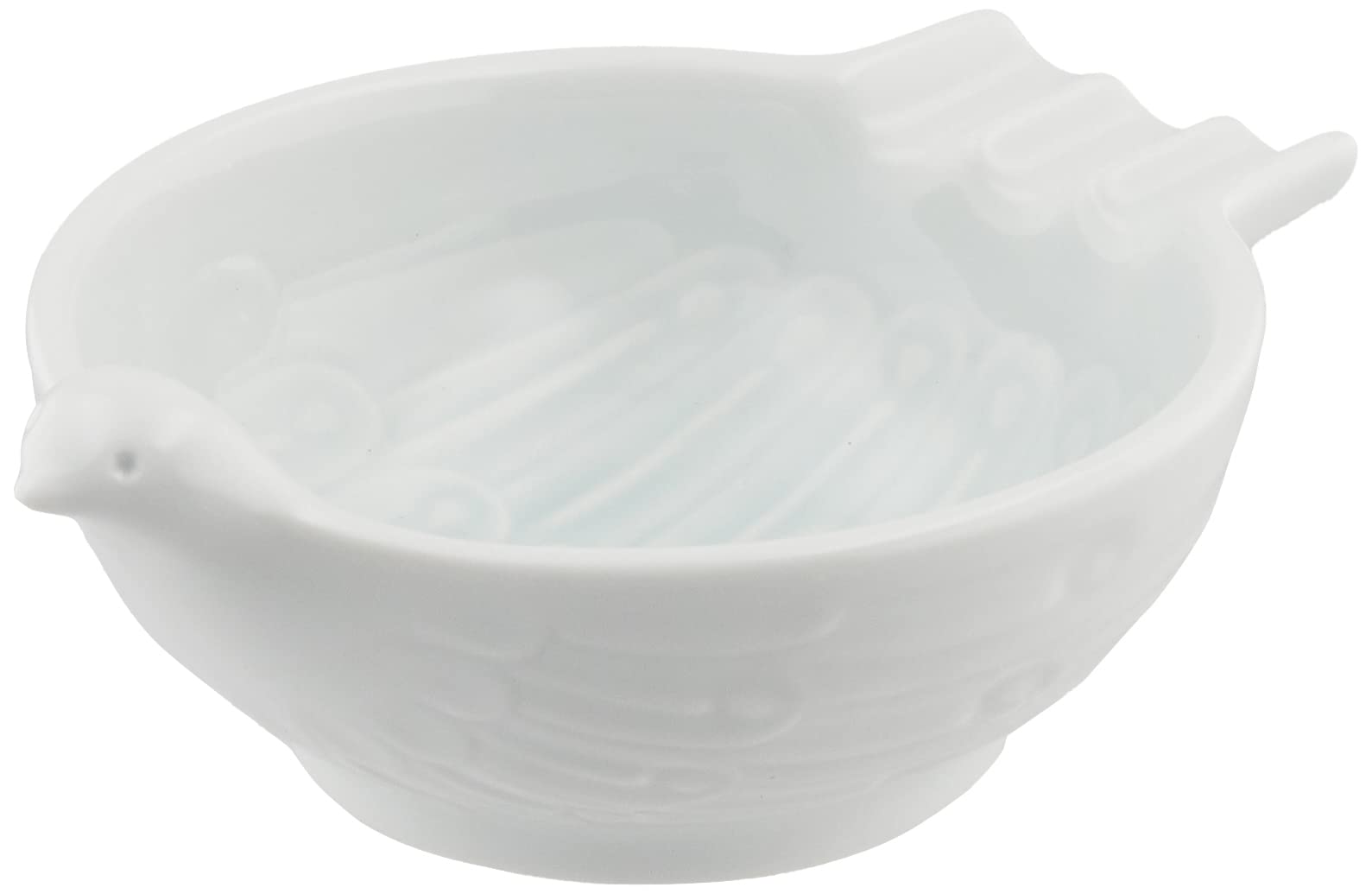 

Hakusan Porcelain Nut 14 x x Hasami Made in Japan Bowl, White, (approx.) 10.5 5.5 cm, Chicken, Ware, белый