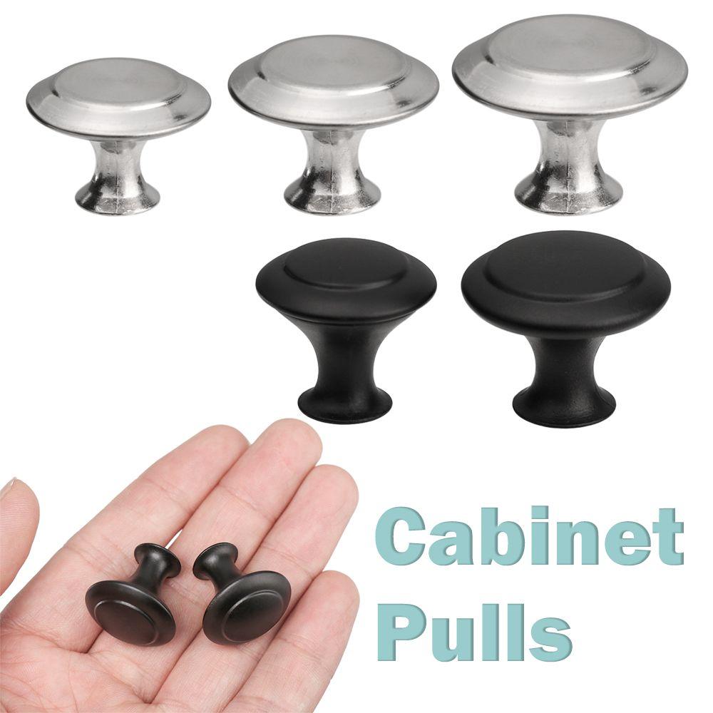 2pcs/lot Fashion Hardware Dresser Furniture Fitting Round Shape Cabinet Pulls Wardrobe Pulls Drawer Knob Door Handle