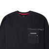 Converse New Year Series CrewNeck Pullover Sweatshirt Dark Black 10024156-A02