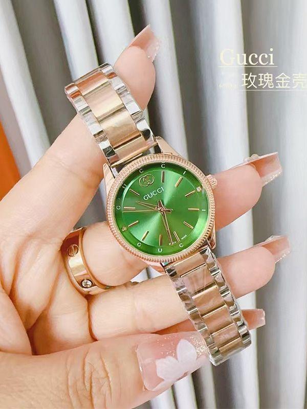 Exquisite Damenuhren Luxusuhren mit Metallarmbändern Modische Accessoires für Frauen