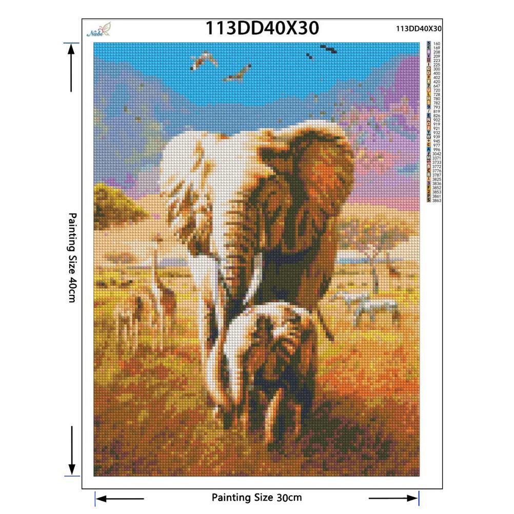 5d Diy Diamond Painting Full Round Diamond Embroidery Animals Diamond Round Daimond Painting