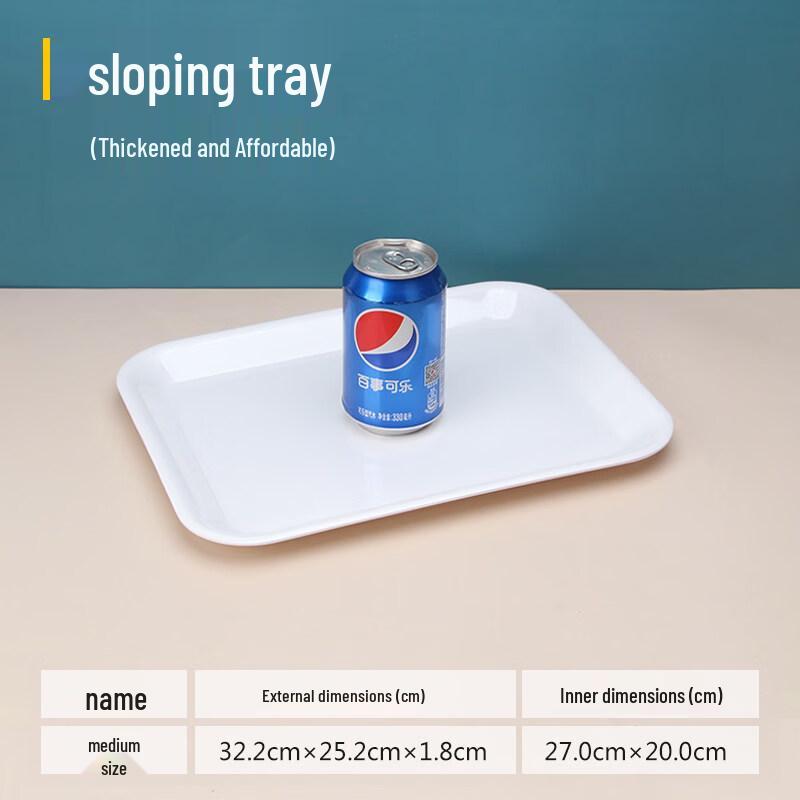 Chinese Style Melamine Rectangular Serving Tray