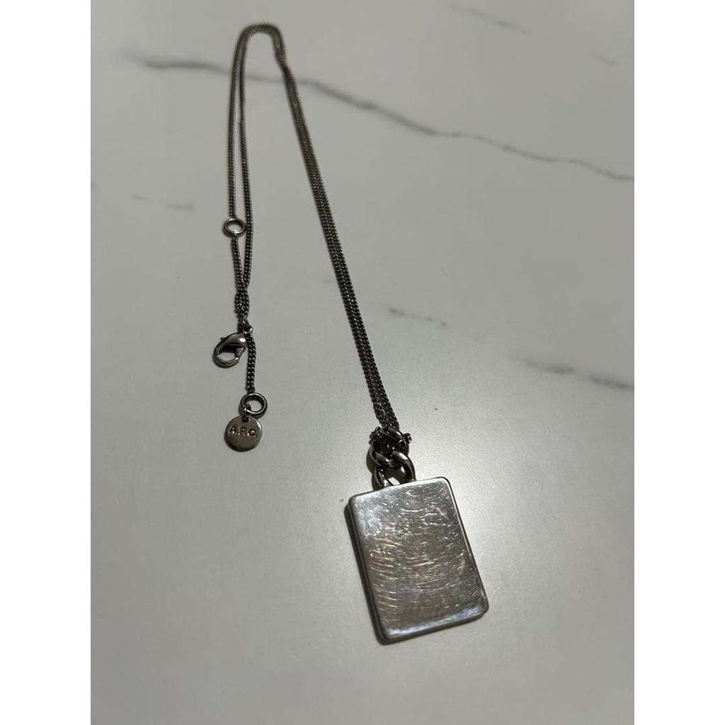 Used [2023SS] A.P.C. Darwin Necklace Silver