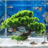 Plastic Simulation Aquatic Plant Natural Look Lifelike Tree Aquarium Landscape Decor Artificial Welcome Pine Realistic Pine Tree