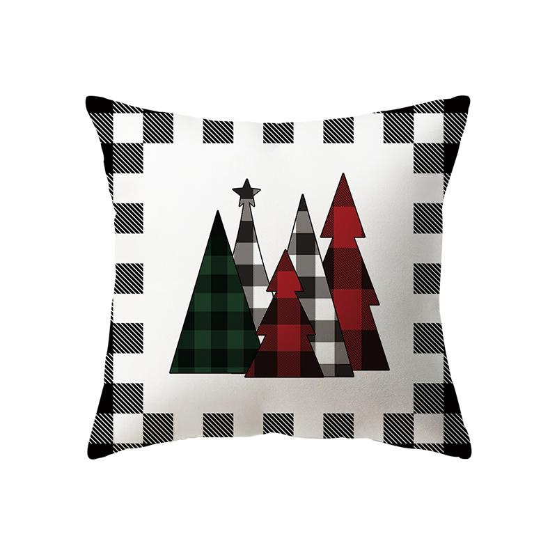 Рождественская атмосфера украшение для рождественской елки чехол для подушки с принтом украшение для дома гостиной дивана подушка наволочка 40X40CM 544₽