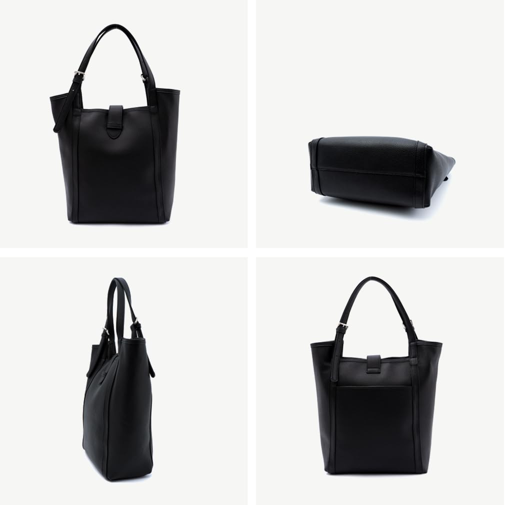 VITAFELICE Women's Vertical Two-Tone Handbag inb-90078p (Gray)