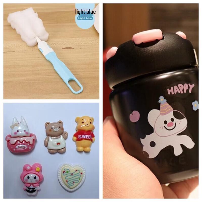 Qiwei 2025 Portable Children s Insulated Straw Cup