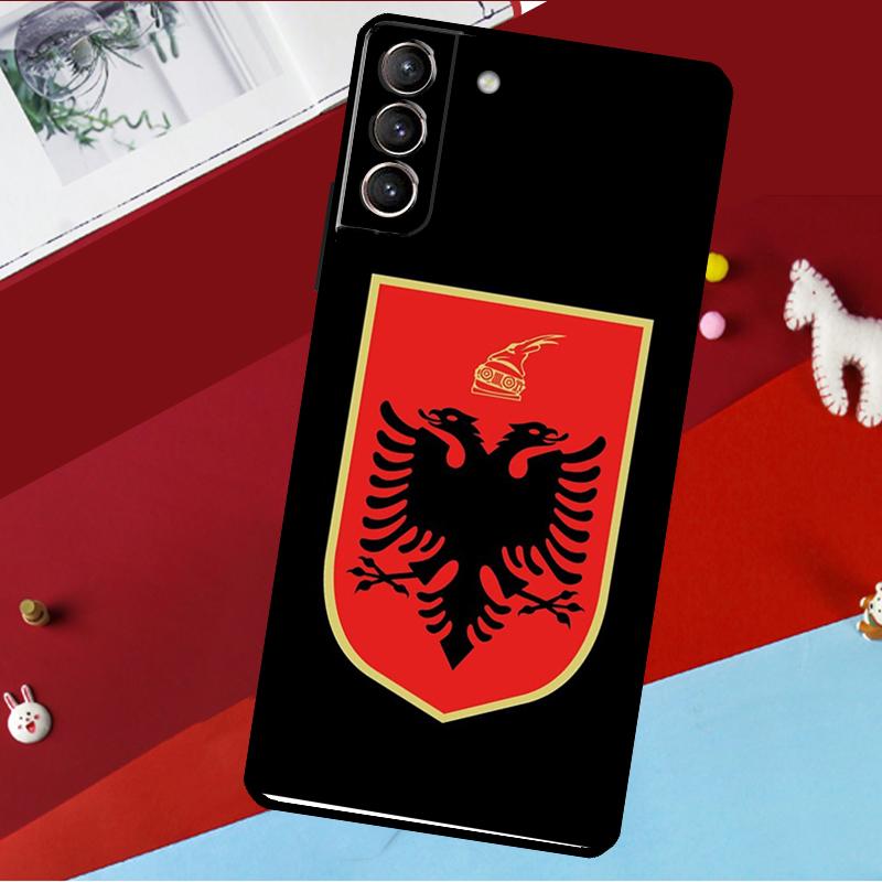 Albania Albanians Flag Funda For Samsung Galaxy S26 Ultra S24 S22 S23 S25 Plus S20 S21 FE S9 S10 S25 FE Phone Case