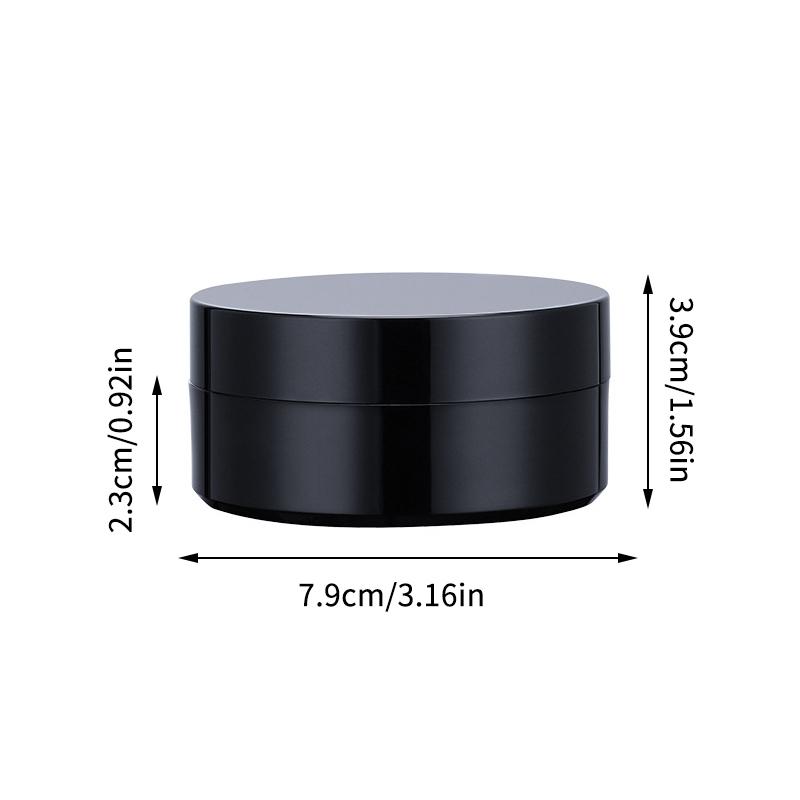 100g Leerer Augen-Gesichtscreme-Tiegel Körperlotion Verpackungsflasche Reisebehälter Kosmetik Make-up Emulsion Unterflasche Mit Löffel