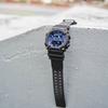 Casio LCD/Analog Dual Display Series Fashion Trend Quartz Movement Resin Strap Watch Men Watches Black GA-900VB-1APR