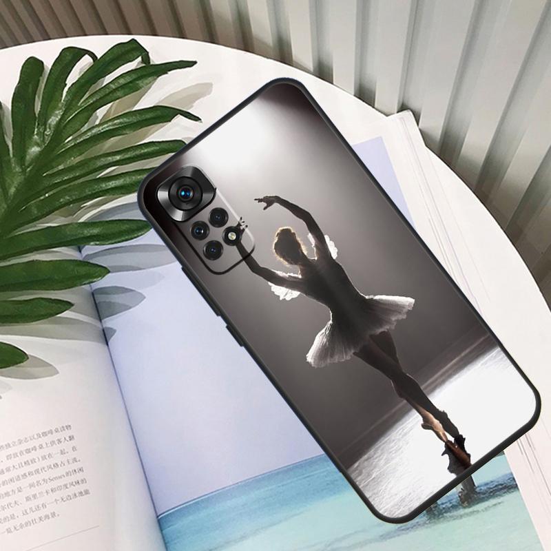 Ballerina Girl Dancing For Xiaomi Redmi 10C 9C 12C 10A 9T Case For Redmi Note 12 8 9 10 11 Pro 9S 10S 11S Cover