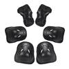 Child Roller Skating Protective Gear Set Adjustable Skating Knee Elbow Pad Hand Guard for 3-8 Boy Girl Skateboarding