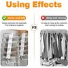 6 in 1 Trouser Hanger, Space Saving Trouser Hanger, Trouser Hangers, Sliding Trouser Rack, Clothes Hangers, Multifunctional Hook Hook Hanger, Trouser