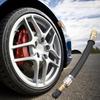 1 Stück Flexibles Gummi-Reifenventil-Verlängerungsstück 100mm 150mm 210mm Doppelrad LKW Van Bus Adapter Auto Motorrad Fahrrad Zubehör