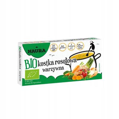 Cubo de caldo de verduras Naura 100 g