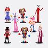 Cadouri Nou PVC The Amazing Digital Circus Figurină Anime Ragatha/Jax/Pomni Figurină de Acțiune PVC Colecție Decorațiune Model Păpuși Jucării