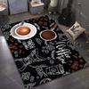 Coffee Beans Coffee Machine Print Carpet Living Room Bedroom Bedside Sofa Floor Mat Modern Home Decor Area Rug Large Size