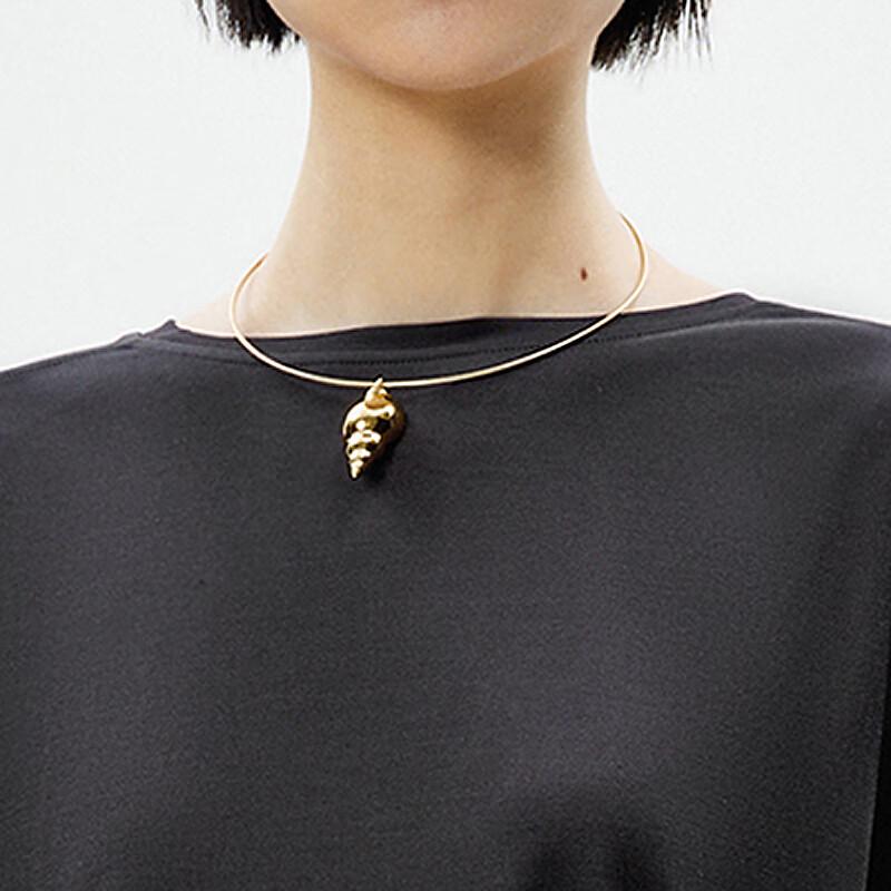 LESS 2025 Summer Round Neck Silk Sleeveless T-Shirt