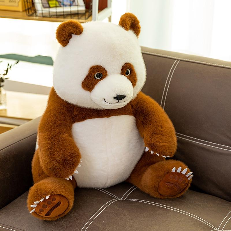 Hua Qizai He Panda Plush Toy Cartoon Stuffed Doll Decoration Kids Gifts Birthday