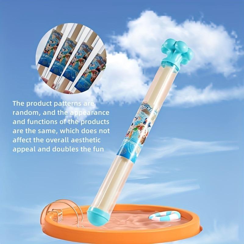 Non-Toxic Fireworks Water Gun Push-Pull Large Capacity Firework Sprayer Durable Plastic Material Water Splash Props New Year Gift
