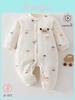 Baby Winter Cotton Romper With Thick Insulation For Newborns