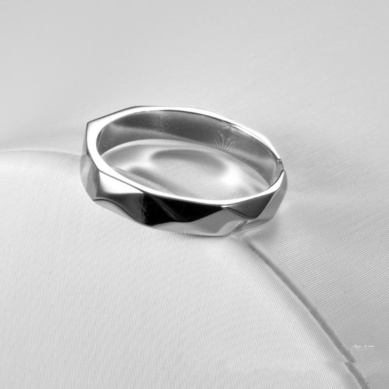 Adjustable Sterling Silver Couple Rings Light Shaped Secret Projection Rings Fashionable Finger Rings for Men and Women
