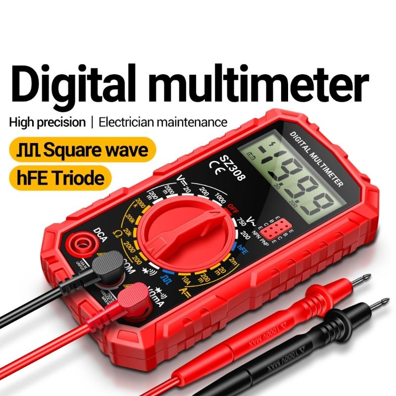 ANENG Multimeter Tester for Voltage Resistance Diode Test Battery Operated(NOT Included)