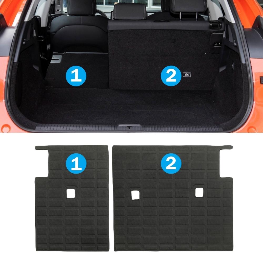For Xpeng G6 Car Floor Mats Trunk Mat Cargo Liner Trunk Pad TPE 3D Floor Mat Backrest Protection Pad Waterproof Odorless
