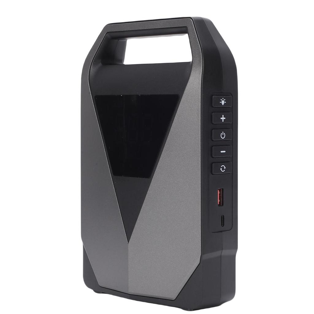 Car Jump Starter Tire Inflator 80W Portable Air Pump Jump Starter Battery Pack with 2 USB Ports 3 LED Light Modes for
