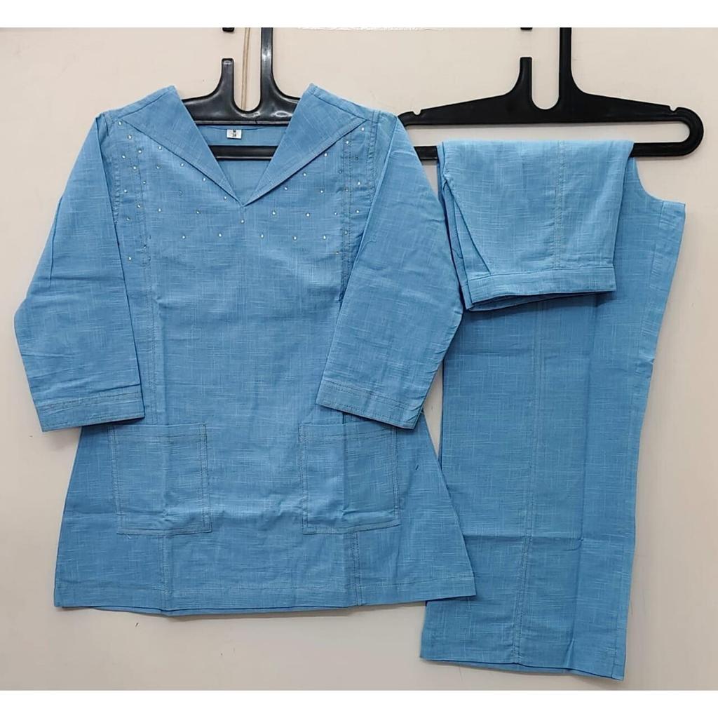 Indian Designer Kurta Pant Cord Set Women Bollywood Party Wear Kurti Top Tunic VF-20251a