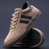 2026 Winter Men's Plush Cotton Shoes - Warm, Comfortable, Lace-up, Low Top Velvet Casuals with Flat Bottom.