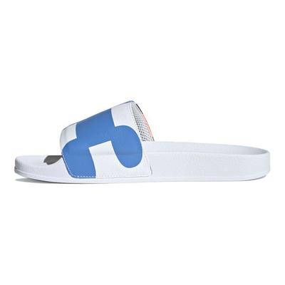 Y-3 Adilette Klapki z nadrukiem graficznym Unisex Wielokolorowe Obuwie-Białe FW9742