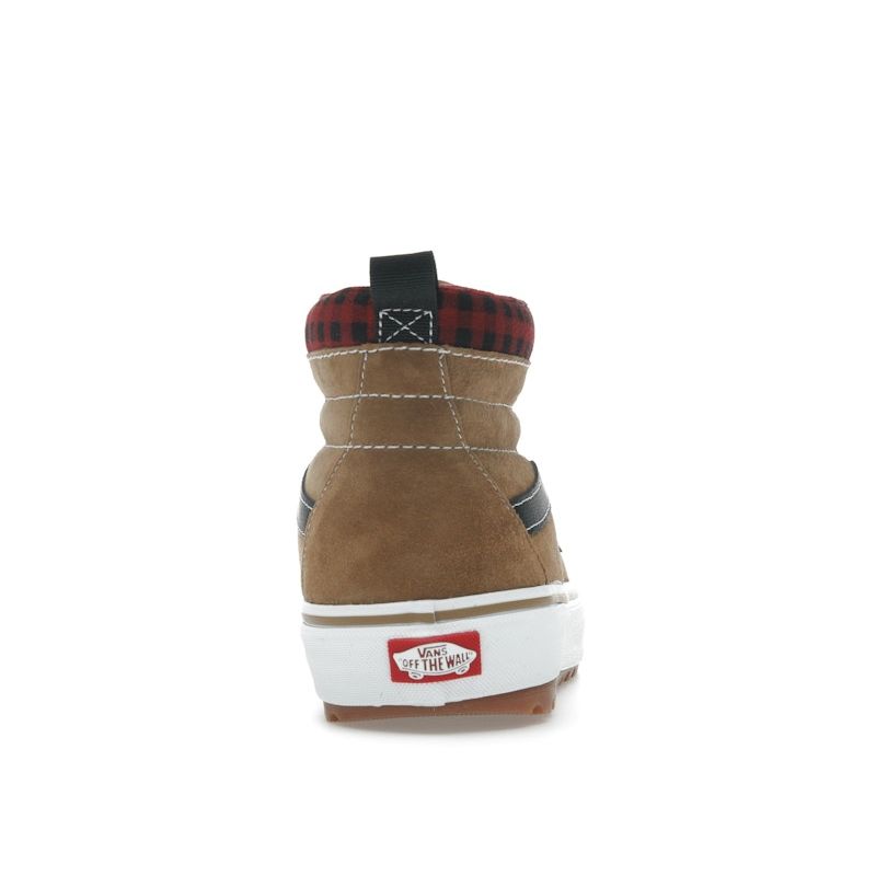 Vans Unisexové tenisky Sk8-Hi MTE-1 Plaid Brown Černé VN0A5HZYY49